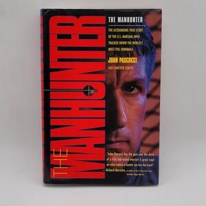 John Pascucci The Manhunter Hardcover First Printing True Crime US Marshal Good